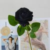 Rosa artificial de franela individual para boda, cascada de flores, decoración de pared, arreglo floral, decoración del hogar, decoración de flores falsas