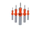 Juego de Brocas Cónicas, Broca Avellanadora, Tornillo Autorroscante, Juego de Brocas Escalonadas Avellanadas, Empaquetado Individualmente, Juego Especial para Comercio Exterior