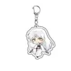 Chaveiro de acrílico Inuyasha Inuyasha Kagome Higurashi chaveiro de coral