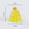 Decoración Creativa Luminosa de Árbol de Navidad con Escena de Nieve para Micro-Paisaje Nuevo Producto Transfronterizo Accesorios de Decoración DIY Adornos Pequeños de Escritorio