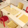 Mantel, No Lavable, Impermeable al Aceite, Impermeable al Agua, Antiquemaduras, Tapete de Mesa de PVC, Aislante Térmico, Resistente a Altas Temperaturas, Tapete Protector de Mesa de Comedor, Mantel para Mesa de Café