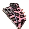 Comercio Exterior Más Vendido Estilo Chica Picante Estampado de Leopardo Clásico Pintura UV Impresión de Alta Definición Funda para Teléfono iPhone 18 Pro con Airbag Anti-Caídas
