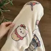 Pantalones para Caminar Anti-mosquitos Pantalones de Pijama para Mujer Verano Finos para el Hogar Casual Dibujos Animados Pierna Ancha Se Pueden Usar con Estampado y Extensión