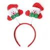 Diademas y Accesorios para la Cabeza Navideños de Dibujos Animados para Niños y Adultos, Decoraciones para Fiestas, Gorros de Navidad, Diademas de Árbol de Navidad, Pedido Mínimo de 1 Pieza