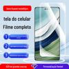 Para Huawei mate70pro Película de Vidro Temperado para Celular 60pro Adesivo Completo P70pro Sem Borda Oculta 70RS tela curva HD