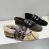 Zapatos Mary Jane de terciopelo engrosado con hebilla 2026 para mujer, otoño e invierno, retro, nuevos, puntera redonda, lazo, zapatos de una sola pieza, aumento de altura interior