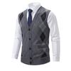 Amazon Otoño e Invierno Nuevo Chaleco Suéter para Hombre Estilo Coreano Holgado Casual Sin Mangas Forrado de Polar Chaleco Cálido de Lana para Hombre