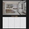 Processamento Personalizado Todo-Cerâmico Mid-Board Azulejos de Mármore por Toda Parte 400X800 Sala de Estar Corredor Cozinha Banheiro Azulejos de Parede