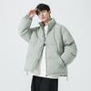 Nueva Chaqueta de Plumón de Pato Blanco Estándar Nacional para Hombre Invierno Trendy Marca Abrigo Niños Engrosado Corto Ropa de Invierno con Cuello Vertical Traje Acolchado