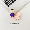 Dibujos Animados Batman Spider-Man Superman Resina Accesorios Pequeños DIY Funda para Teléfono Móvil Imán para Refrigerador Hebilla para Zapatos Accesorios para el Cabello Materiales de Decoración
