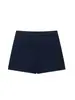 Comércio Exterior Transfronteiriço Verão 2026 Novo Estilo Europeu e Americano Moda Feminina Casual Versátil Calça-Saia de Cintura Alta com Decoração de Botão
