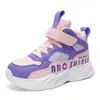 Tênis Esportivo de Cano Alto Infantil Outono/Inverno Campus 2026 Sapatos Quentes Forrados com Fleece para Meninos Crianças Médias/Grandes Tênis Esportivos Externos para Meninas
