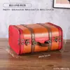 Caja de almacenamiento de madera personalizada estilo antiguo desgastado con asa, nueva caja de almacenamiento para el hogar estilo chino, caja de madera pequeña para filmación de cine y televisión
