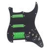 ST pastilla de panel simple doble pastilla de guitarra eléctrica simple de doble vía pequeña con corte interruptor de ruptura orificio para auriculares