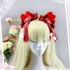 Sombrero Pequeño con Lazo de Encaje para Mujer, Nuevo Accesorio para el Cabello Lolita, Pinza para el Cabello, Tocado Oscuro Gótico, Estilo Lolita de Alta Resistencia