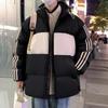 NASA American Cotton Coat Jacket Masculino Inverno 2024 Nova Marca de Moda Casual Engrossado Down Cotton Coat Casaco de Algodão à Prova de Frio