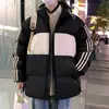 Chaqueta de Algodón Nasa para Hombre Invierno 2024 Nueva Chaqueta de Algodón Engrosada con Relleno de Plumón Resistente al Frío a -10 Grados Chaqueta de Algodón para Hombre