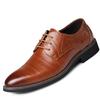 Zapatos de Hombre de Talla Grande Transfronterizos Suela Blanda Casual de Negocios Piel Genuina Formales para Oficina Zapatos para Padrinos de Boda Zapatos de Moda para Citas