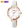 Skmei time beauty tremolo compacto correa de reloj para mujer escala de diamantes reloj de cuarzo para mujer