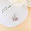 Atacado de Fábrica Mesmo Estilo Fashion Simples Generoso Banhado a Cobre Microincrustado Zircônia Colar de Cisne Feminino Rosa Girly Ornamento de Clavícula