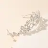 Nueva Corona de Diamante de Venta Caliente Estilo Coreano Simple y Elegante Corona de Novia Lujosa Boda Tocado de Boda