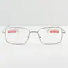 Nuevas Gafas de Lectura para Hombre, Lentes Ultra Delgados Plateados Anti-Luz Azul, Modernas, Sencillas y Cómodas, Gafas de Lectura al por Mayor