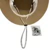 Sombrero ajustable de primavera y otoño, sombrero con cuerda a prueba de viento, con empaque independiente, barbiquejo, en stock
