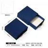 Caixa para Conjunto de Anel e Brinco de Material Ecológico, Caixa Gaveta para Pulseira e Colar, Caixa para Embalagem de Joias, Pequenas Quantidades com Impressão de Logo