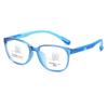 Gafas Estudiantiles Jamie 8019Tr90 de Silicona para Hipermetropía y Miopía, Gafas Ultraligeras sin Graduación para Niños y Niñas de 3 a 10 Años