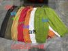 Primavera 2025 Nuevo Artístico Retro Suelto Lino Cintura Elástica Cordones Pantalones Harlan Combinan con Todo Casual Pantalones Recortados