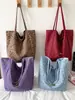 Versátil Bolso de Lona con Estampado de Leopardo para el Viaje Diario Bolso Tote de Gran Capacidad Moda Nueva 2025 Ligero Popular Bolso de Hombro