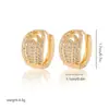 Jóias da Moda Novo Design Variedade Ouro Brincos de Zircônia Femininos Jóias Brincos de Zircônio Femininos Brincos