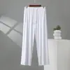Pantalones de Verano Anchos para Hombre de Modal, Pantalones Casuales Delgados, Talla Grande Sueltos para Casa, Pantalones Casuales para Hombre, Estilo de Verano
