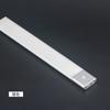 Luz de Gabinete con Sensor de Cuerpo Humano Balcón Luz de Noche de Cabecera Estudiante Recargable Tira LED Luz con Sensor Luz de Noche