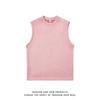 Chaleco de Gamuza para Hombre Color Sólido Simple Panel Ligero Holgado Casual Camiseta sin Mangas Chaleco Top para Hombre