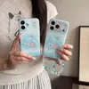 Capa de celular Rilakkuma estilo Ins com gradiente para Apple 17 Pro Max, fofa para iPhone 16 Pro e 15 Pro