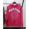 Blockbuster original de comercio exterior 450G chalecos acolchados de terciopelo para pastel sudadera con estampado de araña de espuma sudaderas Sp5der
