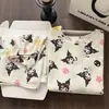 Novo Conjunto de Pijama Feminino de Algodão Nuvem Verão Manga Curta Gola Redonda Casual Plus Size Solto Roupa de Casa Feminina Peça Externa
