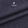 Tejido de Denim Compacto tipo Nube de Ensueño Cepillado 280g Poliéster Rayón Tejido de Punto Cepillado por un Lado Tejido para Traje Casual
