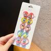 Cuerda para el pelo linda para niños, pequeña, sin dañar el pelo, para niñas pequeñas, tiras de goma, accesorios para el pelo, diadema de dibujos animados, tocado de princesa, cuerda para el pelo