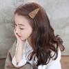 Explosiones de TikTok Estilo Coreano de Alta Gama Dongdaemun Celebridad de Internet Temperamento Pinza para el Cabello con Pedrería Pinza para el Flequillo Pinza Lateral Estilo Princesa Pinza BB