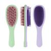 Massageador de Shampoo Dupla Face Transfronteiriço Silicone Dentes Grossos com Cabo Limpeza Profissional do Couro Cabeludo Pente Antipruriginoso