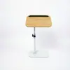 Mesa Lateral Ajustável, Mesa de Cabeceira, Mini Mesa de Centro para Sofá da Sala, Escrivaninha de Cabeceira para Computador, Mesa Pequena Simples Móvel