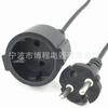 Cable de Alimentación Europeo Enchufe Europeo Cable Enchufe Europeo de Tres Núcleos Impermeable Enchufe Alemán Francés Impermeable Enchufe Coreano KC