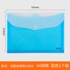 Hongtai Carpeta Bolsa de Información Transparente A4 Bolsa para Archivos Bolsa de Cierre de Plástico Bolsa para Archivos de PP Logo Impreso Nuevo Sarja