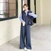 Moda Juvenil Casual Perezoso Adelgazante y Estilizador de Altura Tendencia Conjunto de Dos Piezas Sudadera y Pantalones Primavera 2026