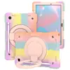 Soporte Giratorio de 360 Grados Adecuado para Funda de Tableta Samsung A8/A9 Cubierta Protectora de Silicona A9Plus Bolso Anti-Caídas Correa para el Hombro