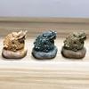 Shigantang Desenho Animado Animal Decoração Estilo Chinês Figura de Dragão para Interior Lembrança de Viagem Artesanato em Resina Retrô