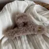 Color Macarrón Clip de Navidad Rojo Nuevo Clip Tiburón de Alta Gama en la Parte Posterior de la Cabeza con Pinzas Grandes para el Cabello y Accesorios para el Cabello