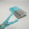 Pinza pequeña de plástico de color para ropa pinza para secar ropa clip para calcetines de color material PP